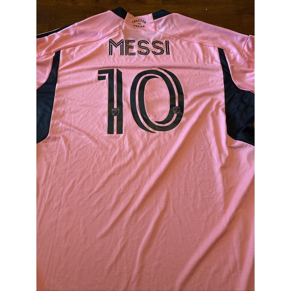 MESSI #10 Inter Miami 2024/25 Authentic Home Jersey Men's Size XXL JE9742